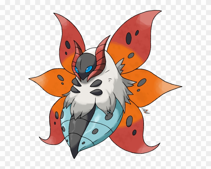 Purple Met Firefly At The Relic Castle And Man He Was - Imagenes De Pokemon Volcarona #939149