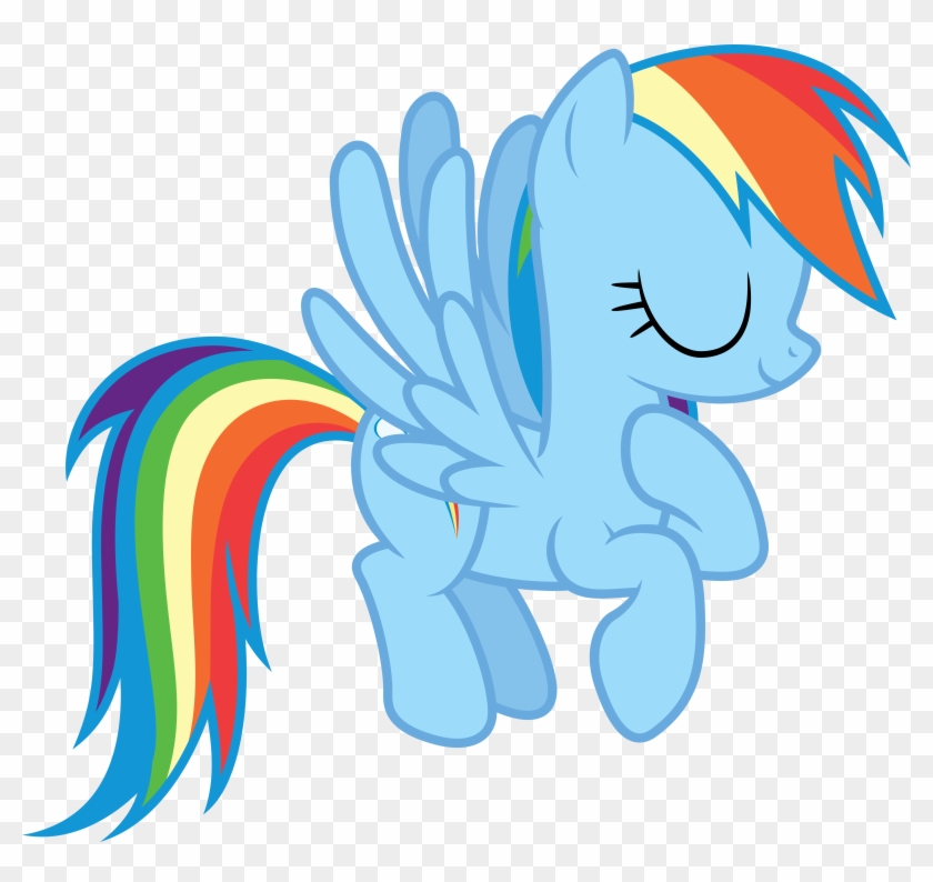 Mlp Rainbow Dash Flying Mad - Pony Friendship Is Magic Rainbow #939183