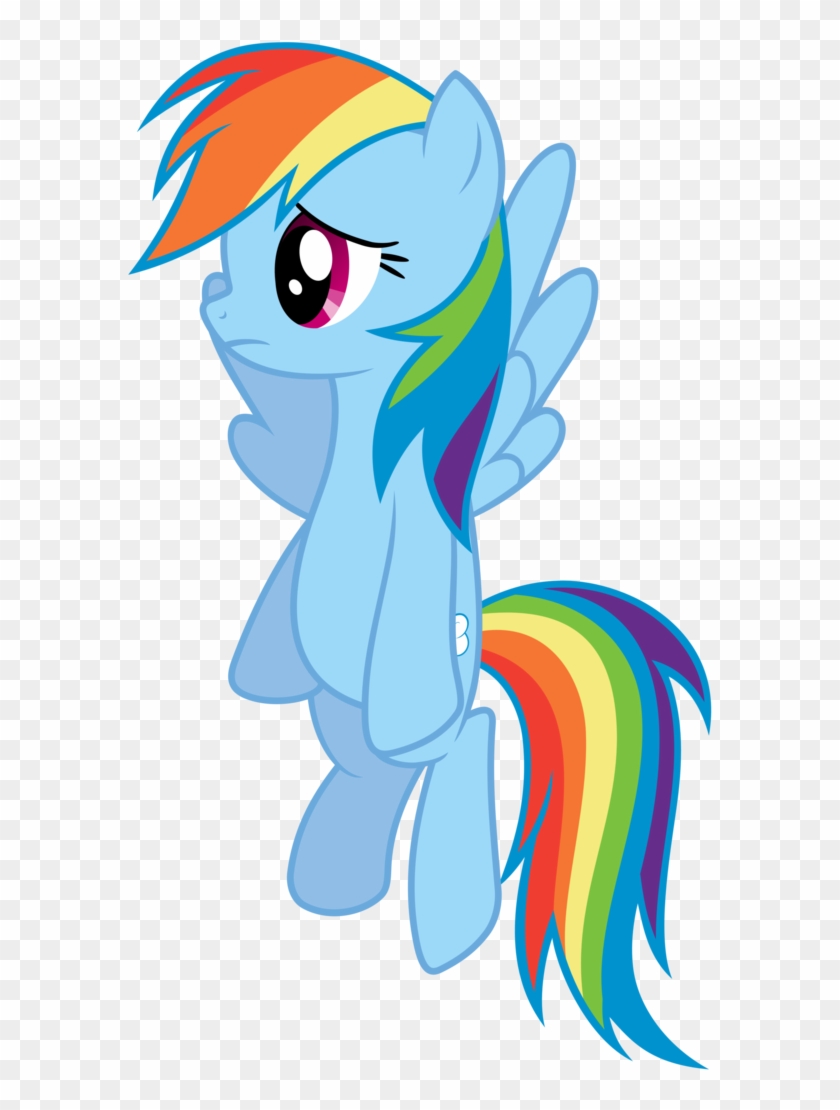 Rainbow Dash Vector - Mlp Rainbow Dash Sad #939184