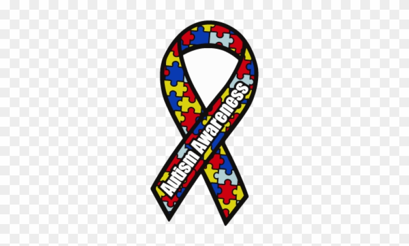Easy Free Cliparts - Autism Awareness Ribbon Color #939193