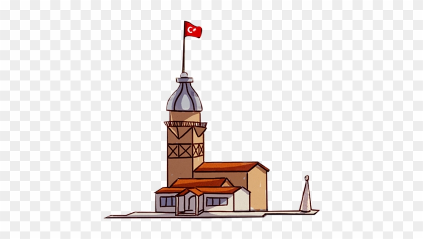 Maiden's Tower Kızkalesi City Clip Art - Kız Kulesi Png #939236