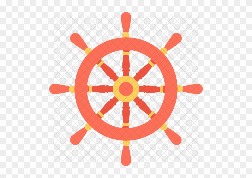 Ship Steering Wheel Icon - Ship's Wheel #939241