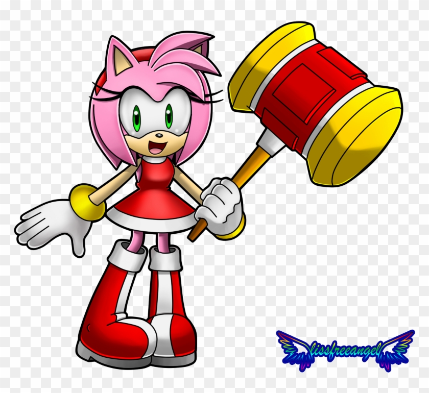 Amy Rose By Lissfreeangel - Cartoon #939320
