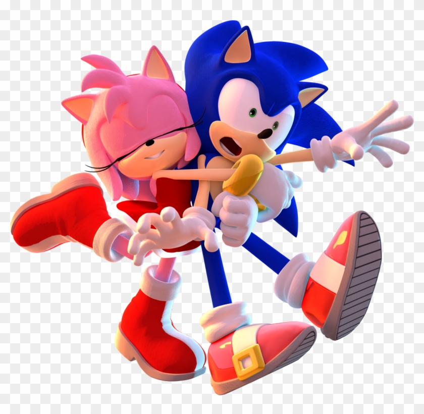 Sonic y Amy Viajan En OMEX VIP by TTAFArtFan on DeviantArt