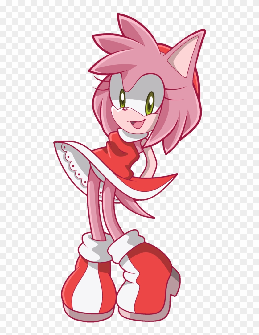 Amy Rose The Hedgehog By Siient Angei D9rztw5 Feedyeti - Amy Rose Panty Shot #939348