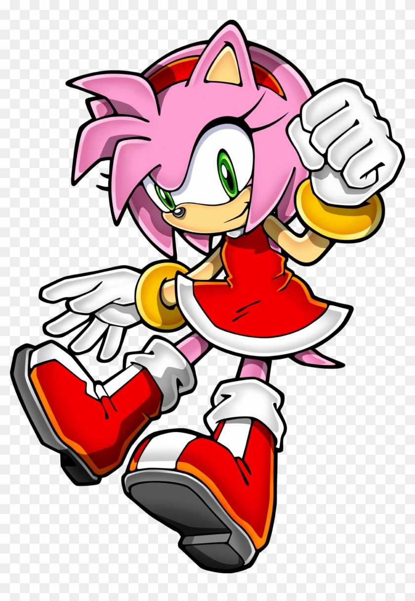 Amy Rose Png Full Hd Transparent Background Free Download - PNG Images