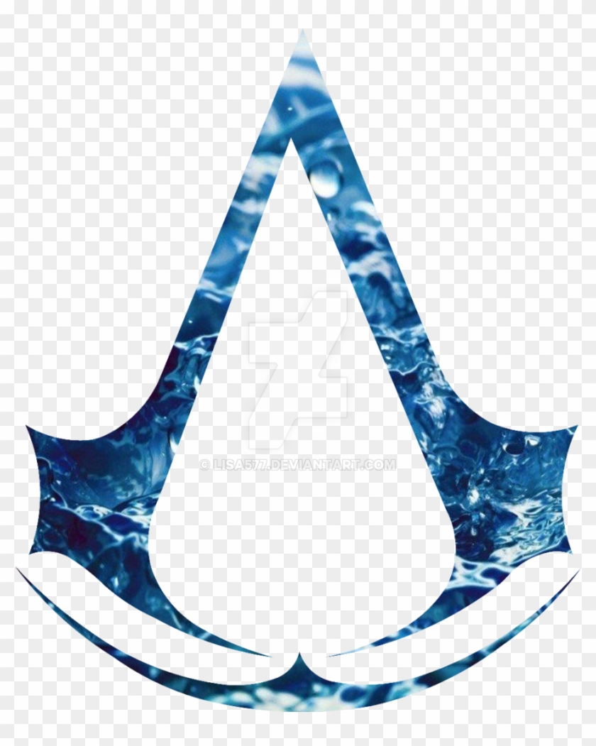 Water Assassins Creed Logo By Lisa577 - Assassin's Creed Logo Water #939431