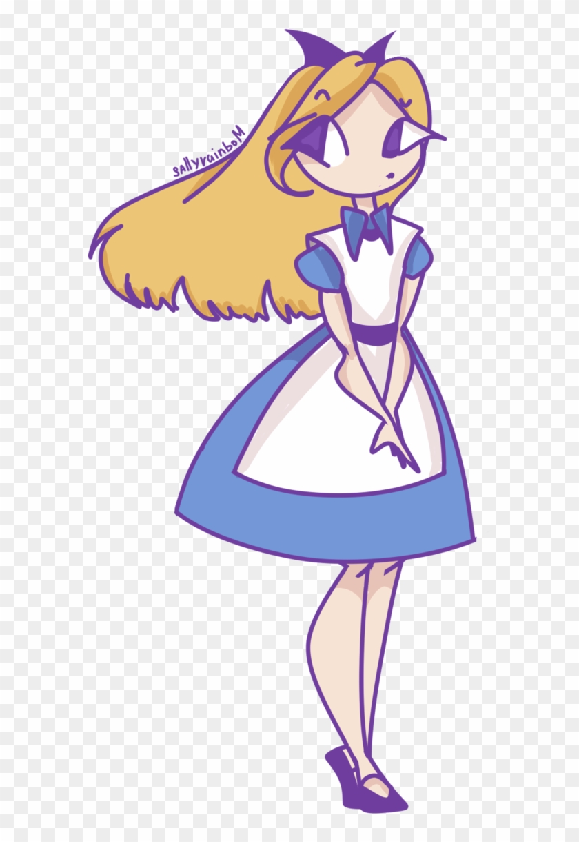 Alice In Wonderland By Sallyrainbom - Alice In Wonderland By Sallyrainbom #939467