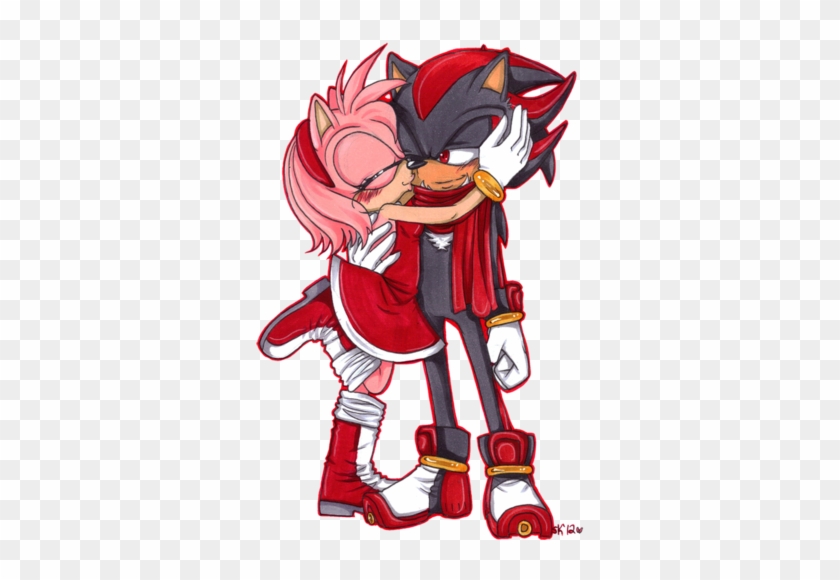Sonic El Erizo Fondo De Pantalla Possibly Containing - Shadow The Hedgehog  And Amy - Free Transparent PNG Clipart Images Download