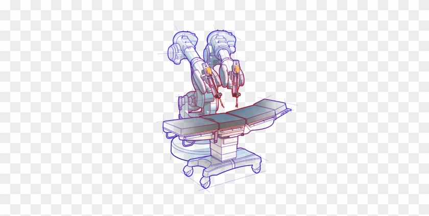 28 Collection Of Robotic Surgery Drawing - Surgical Robot Png #939541