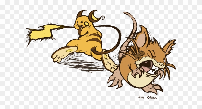 Raichu Isn't Happy By Runde - Cartoon #939611