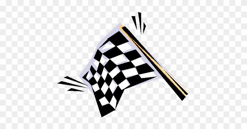 Start Flag Clip Art - Race Start Png #939646