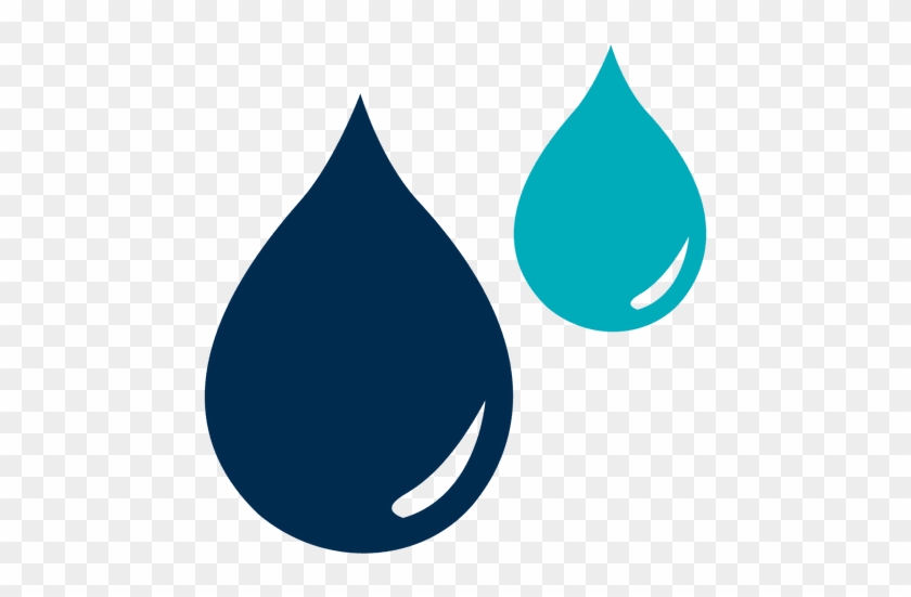Blue Water Drops Icon Transparent Png - Blue Water Drop Icon #939679
