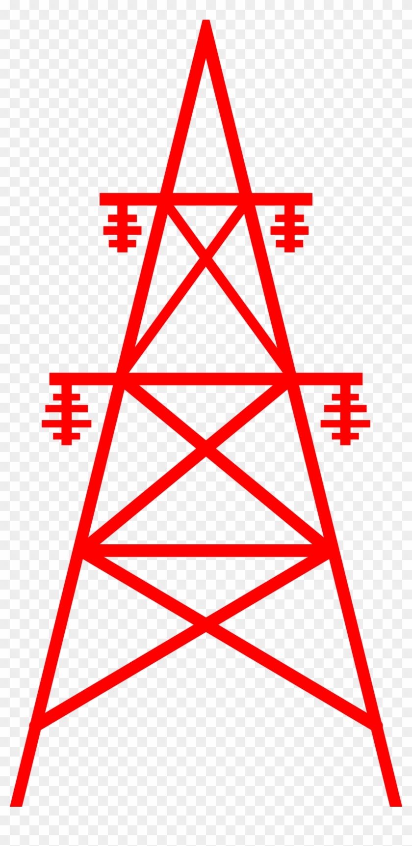 Electricity Tower Clipart 2 By Tracy - Transmission Tower Clipart #939723