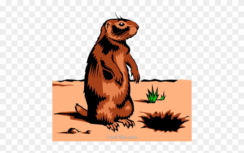 Gopher Royalty Free Vector Clip Art Illustration Anim0222 - Needs Of All Living Things #939752