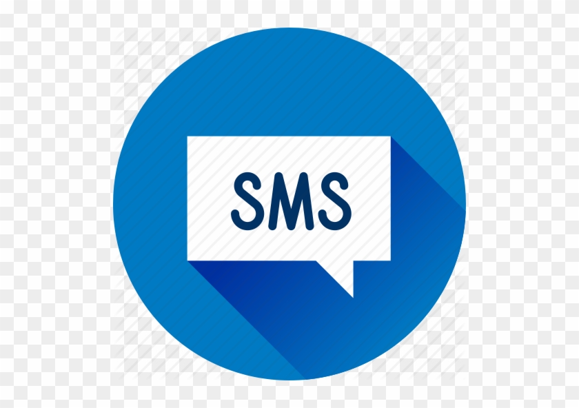 Alert, Chat, Email, Facebook, Message, Notification, - Sms Icon Blue Png #939798