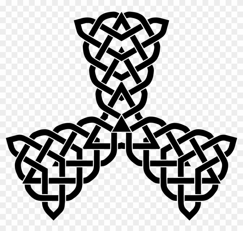 Celtic Knot Tristar - Celtic Symbol Transparent #939878