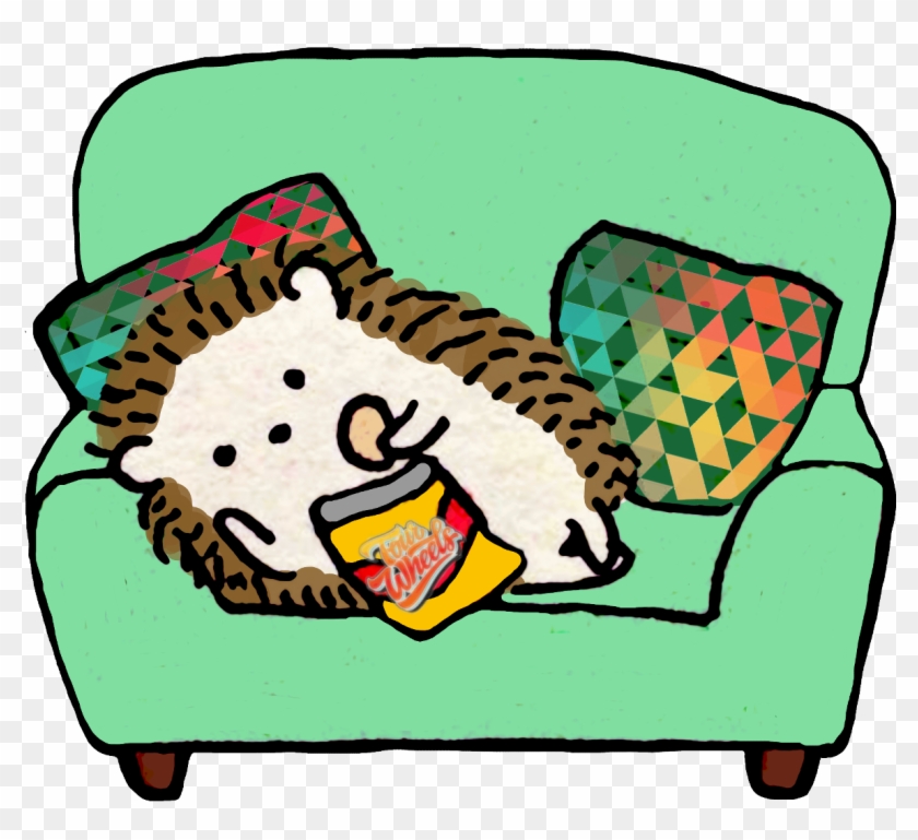 Hedgehog Chillin Couch Chips Snack - Hedgehog Chillin Couch Chips Snack #940007