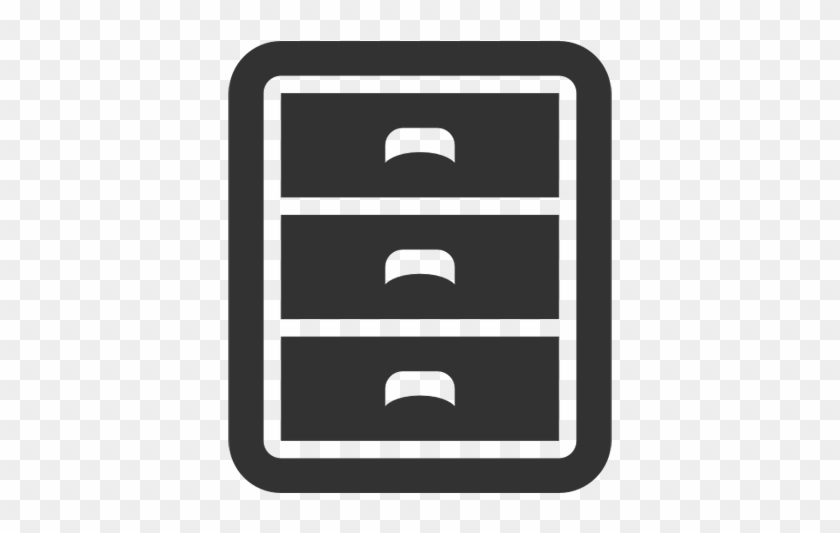 File Cabinet Icon - Cabinet Icon Png #940010