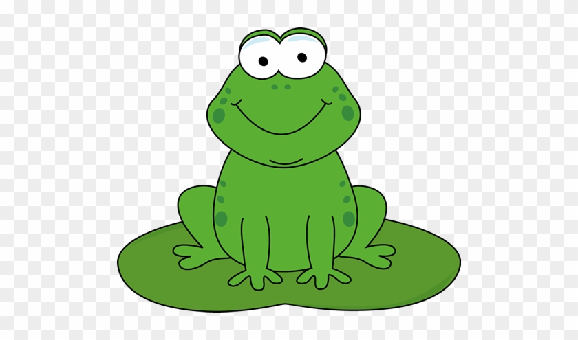 Related Free Clipart Of Frogs - Frog On Lily Pad Clipart #940019