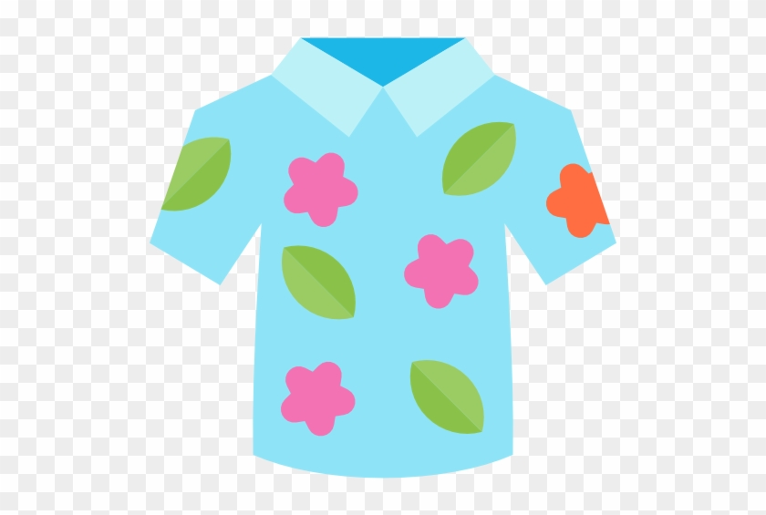 Hawaiian Free Icon - Hawaiian Shirt Transparent Background #940029