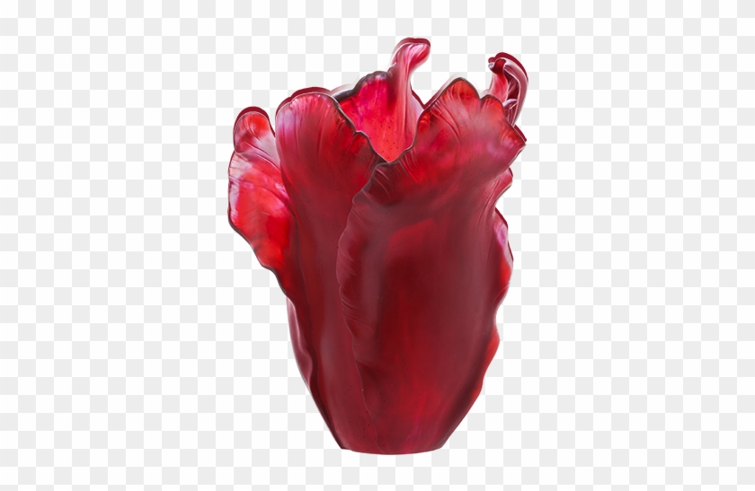 Red Large Tulip Vase 99 Ex - Red Large Tulip Vase 99 Ex #940058