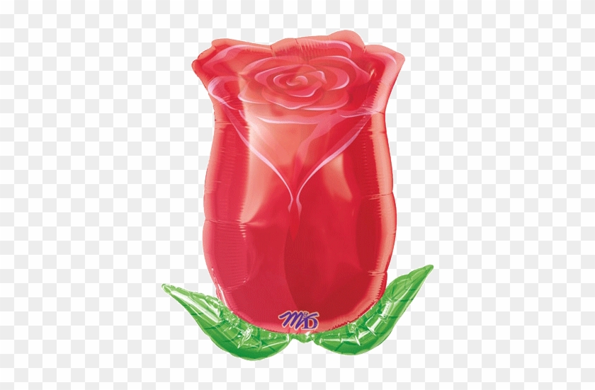 Image - Rose Bud Valentines Balloon - 18" Foil #940072