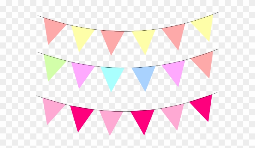 Banner Clip Art - Party Flag Vector Png #940074