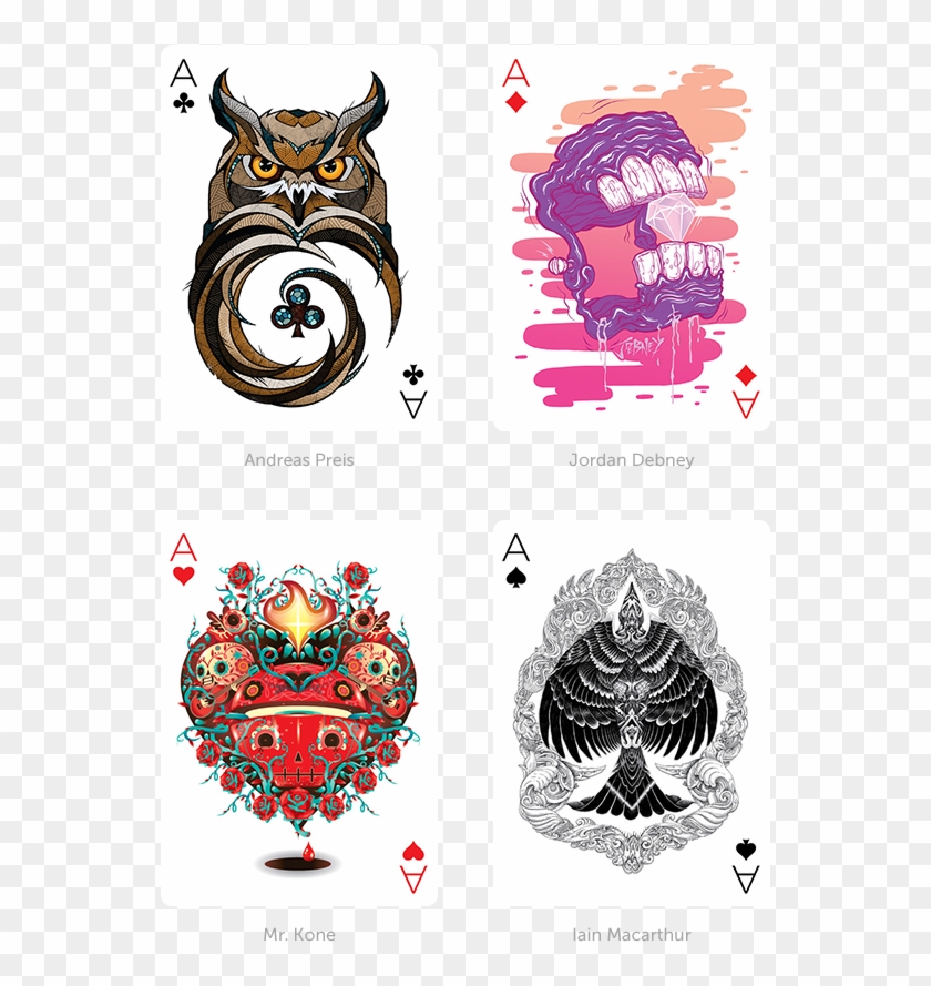 Illustrated Card Deck - Card Deck Illustration #940195