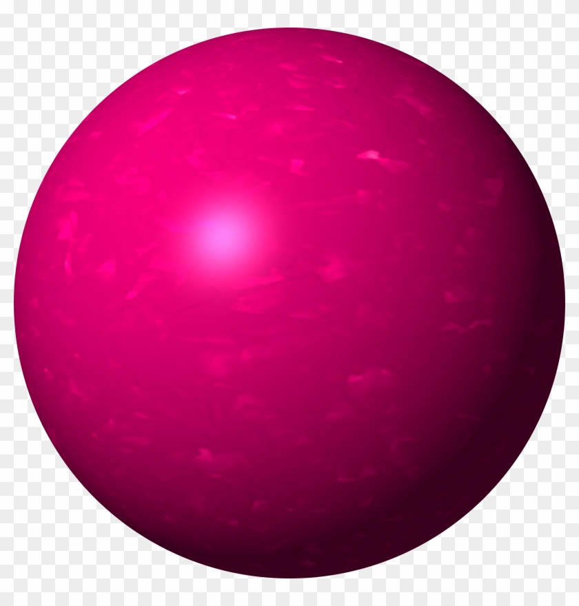 Pink Sphere By Clipartcotttage - Pink Sphere #940237
