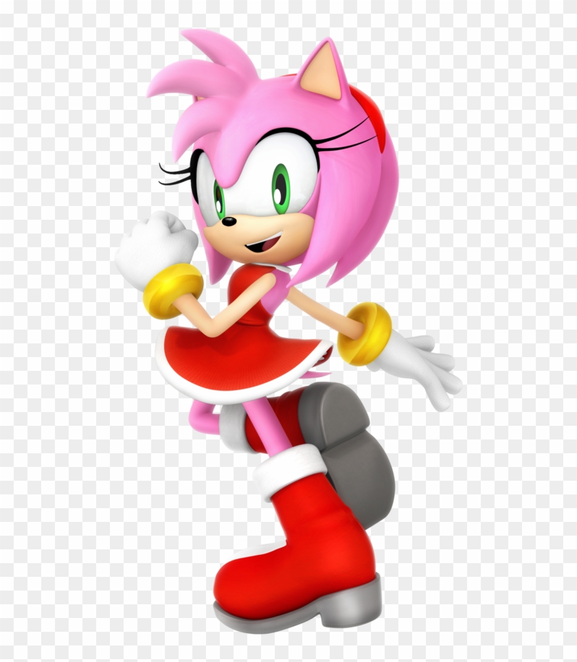 Amy Rose 2018 Legacy Render By Nibroc-rock - Cartoon #940280