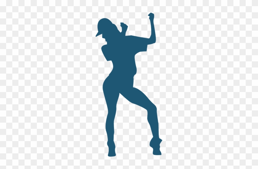 Girl Hip Hop Dancer Silhouette - Hip Hop Dance Silhouettes #940321