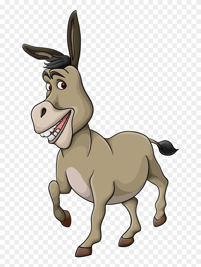 Donkey Clipart Realistic Donkey From Shrek Drawing Free