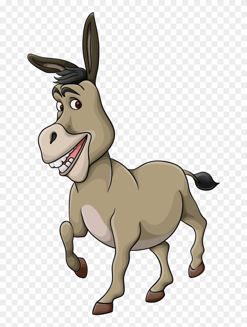 Donkey Clipart Realistic - Donkey From Shrek Drawing #940328