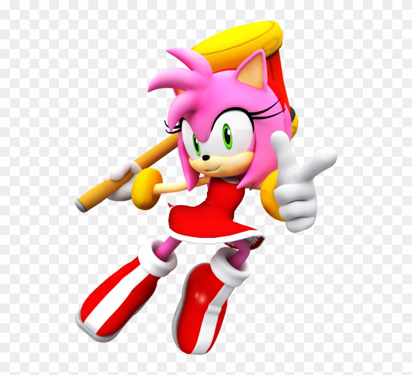 Amy Rose New Render By Nibroc-rock - Nibroc Rock Amy Rose #940337