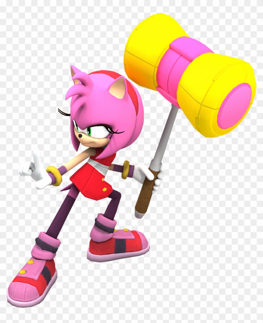 Girl Power By Cyberphonic4d Girl Power By Cyberphonic4d - Amy Rose Sonic Boom Render #940352