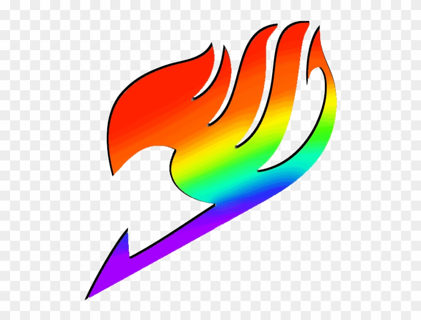 Rainbow Fairy Tail Symbol By Therainbowgamer - Fairy Tail Logo Gif #940353
