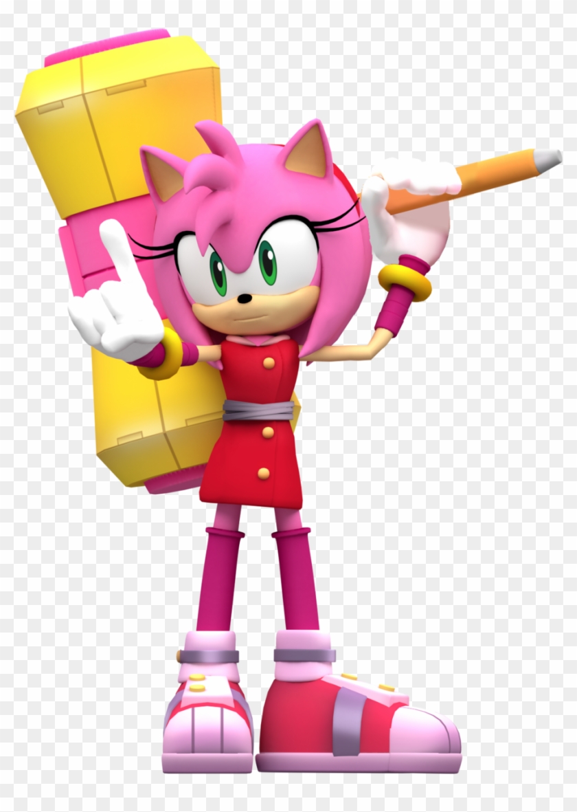 Sonic Boom Render By Nibrocrock - Amy Rose #940377