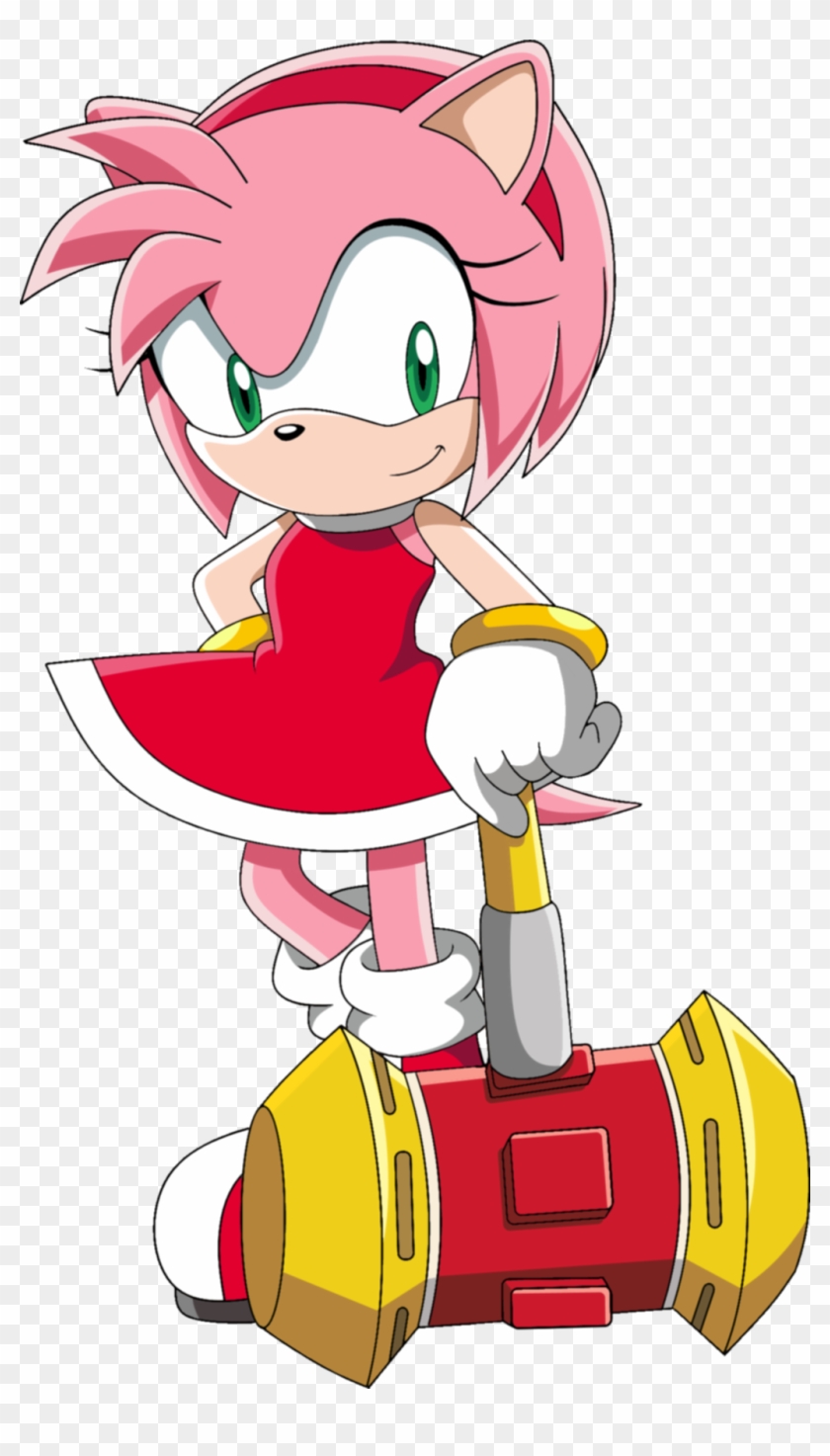 Amy Rose By Theleonamedgeo - Sonic X Amy Rose Hammer #940405