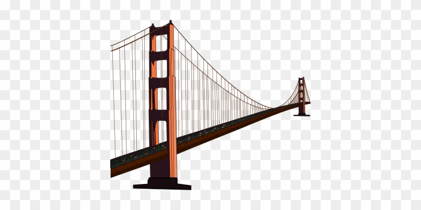 Golden Gate Bridge Clipart Kid - Golden Gate Bridge #940423