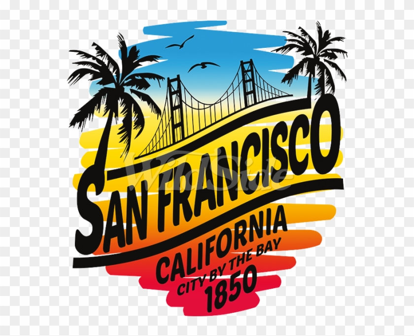 San Francisco California - Graphic Design #940430