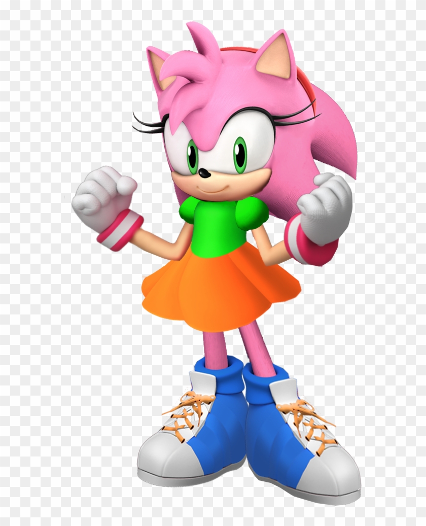 Sonic Amy Rose Classic PNG Transparent With Clear Background ID