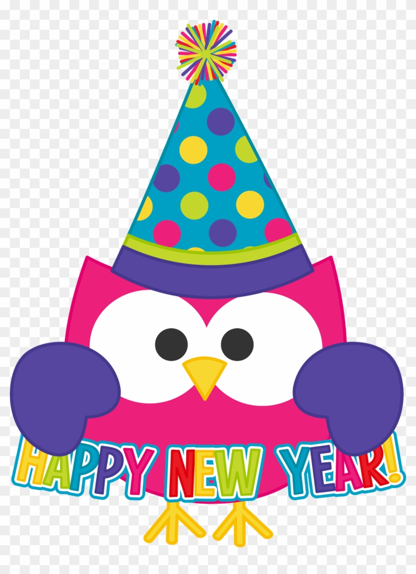 Happy New Year Owl Clipart #940455
