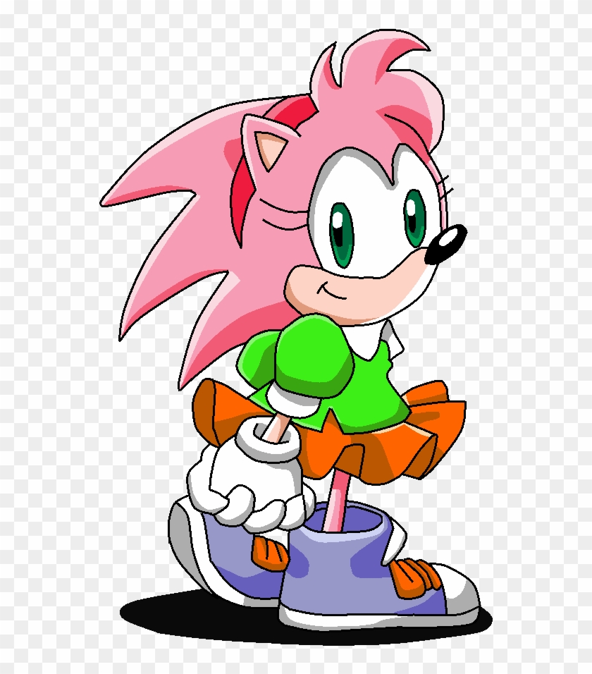 Sonic Cd Amy Rose Segasonic The Hedgehog Sonic Generations - Classic Amy Sonic X #940463