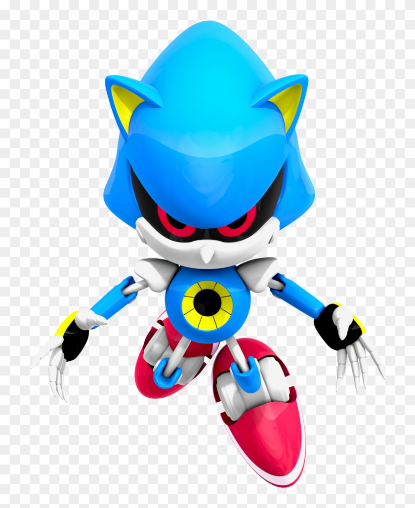 Classic Metal Sonic Render, Wttp 4/4 By Nibroc-rock - Classic Metal Sonic And Metal Sonic #940501