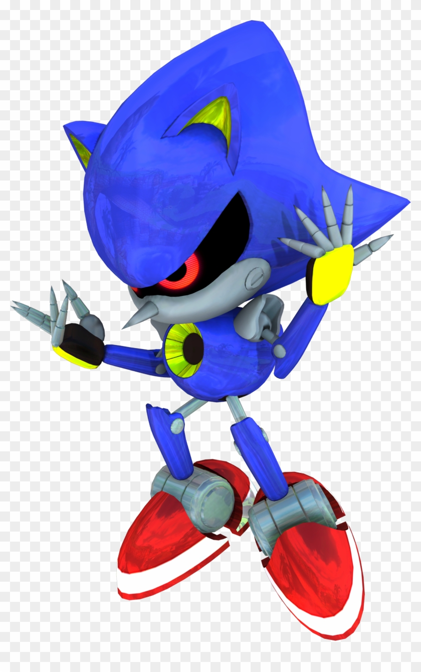 Png Metal Sonic Sonic Generation - Clip Art Library