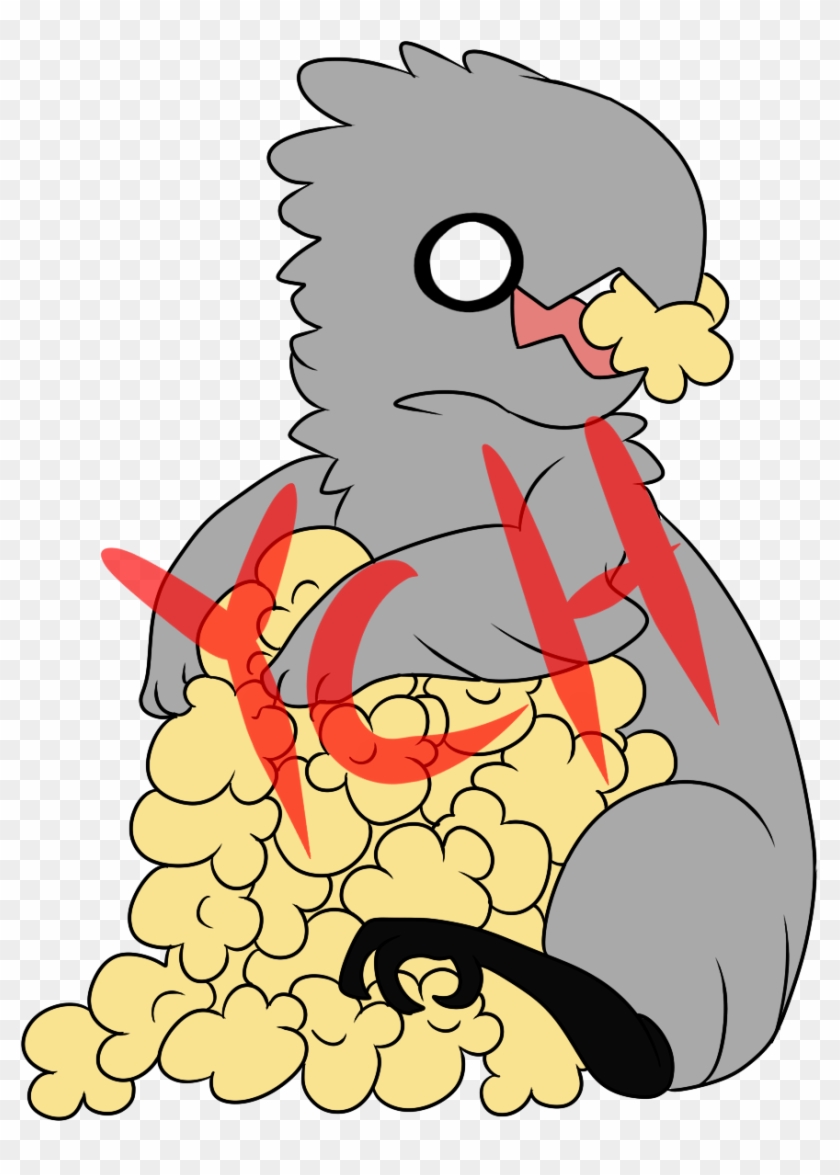 Ych]popcorn Thief By Koitsune - Cartoon #940611