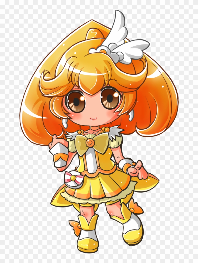 Cure Peace / Kise Yayoi By Hadibou - Smile Precure Cure Peace Chibi #940664