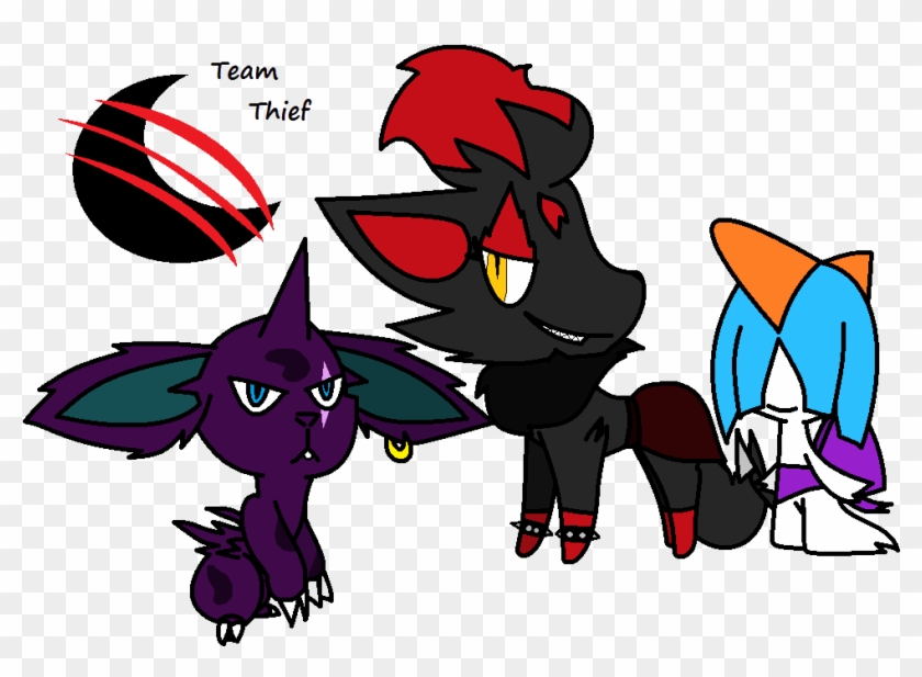 Pmd Team Thief By Sammy-shinyvictini - Cartoon #940743