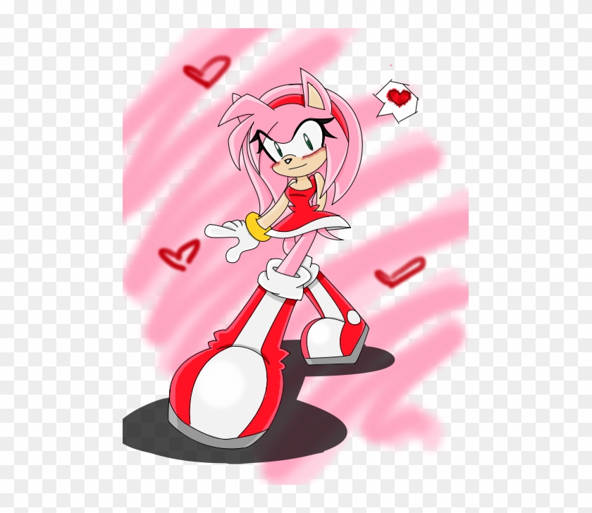 Amy Rose By Kattykimmi14 - Sonic Amy Rose Boots #940759